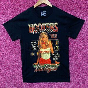 Hooters Casino 1983 Las Vegas Gambler Promo T-Shirt Small